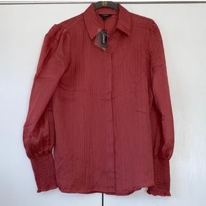 NWT Express coral blouse